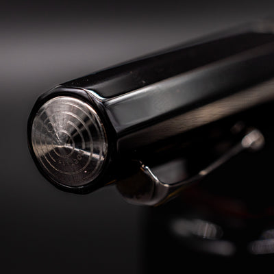 OMAS Paragon Fountain Pen - Black Lucen with Black Trim Cap Top