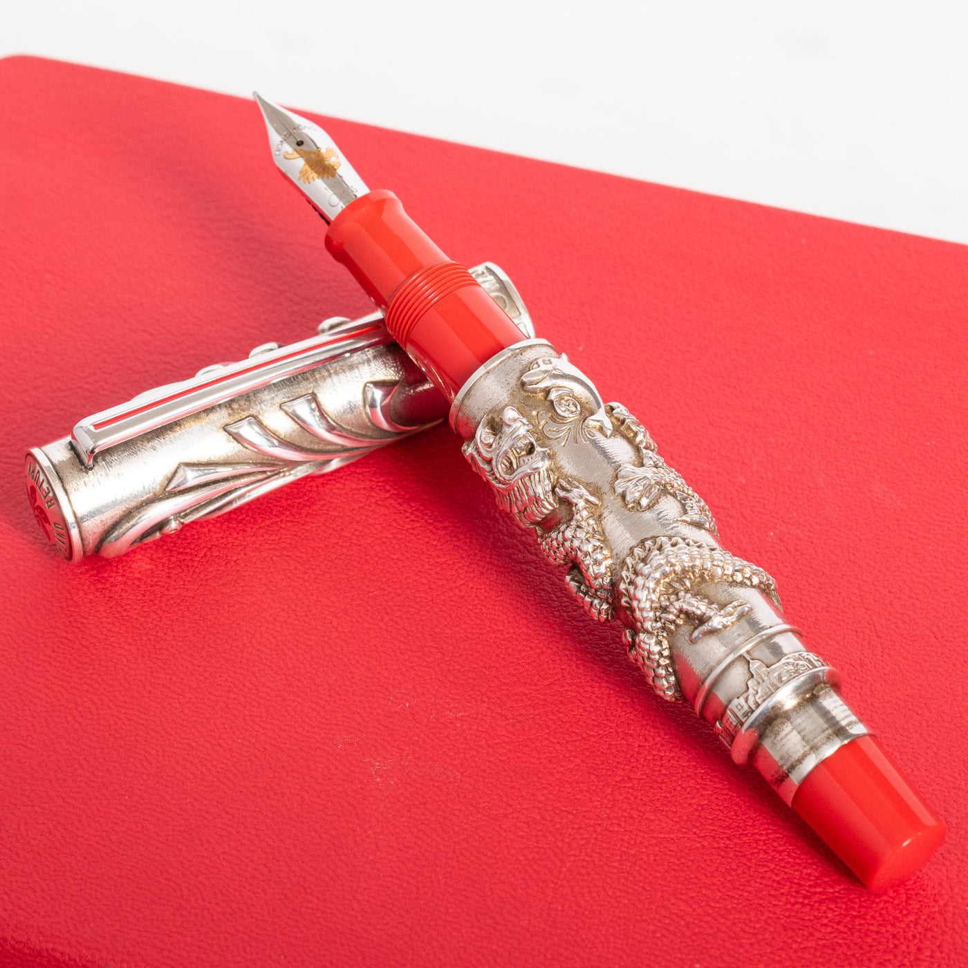 Omas 1997 Return to the Motherland Fountain Pen Sterling Silver