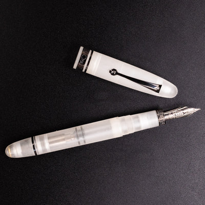 Omas Ogiva Fountain Pen - Frosted Demonstrator Black new