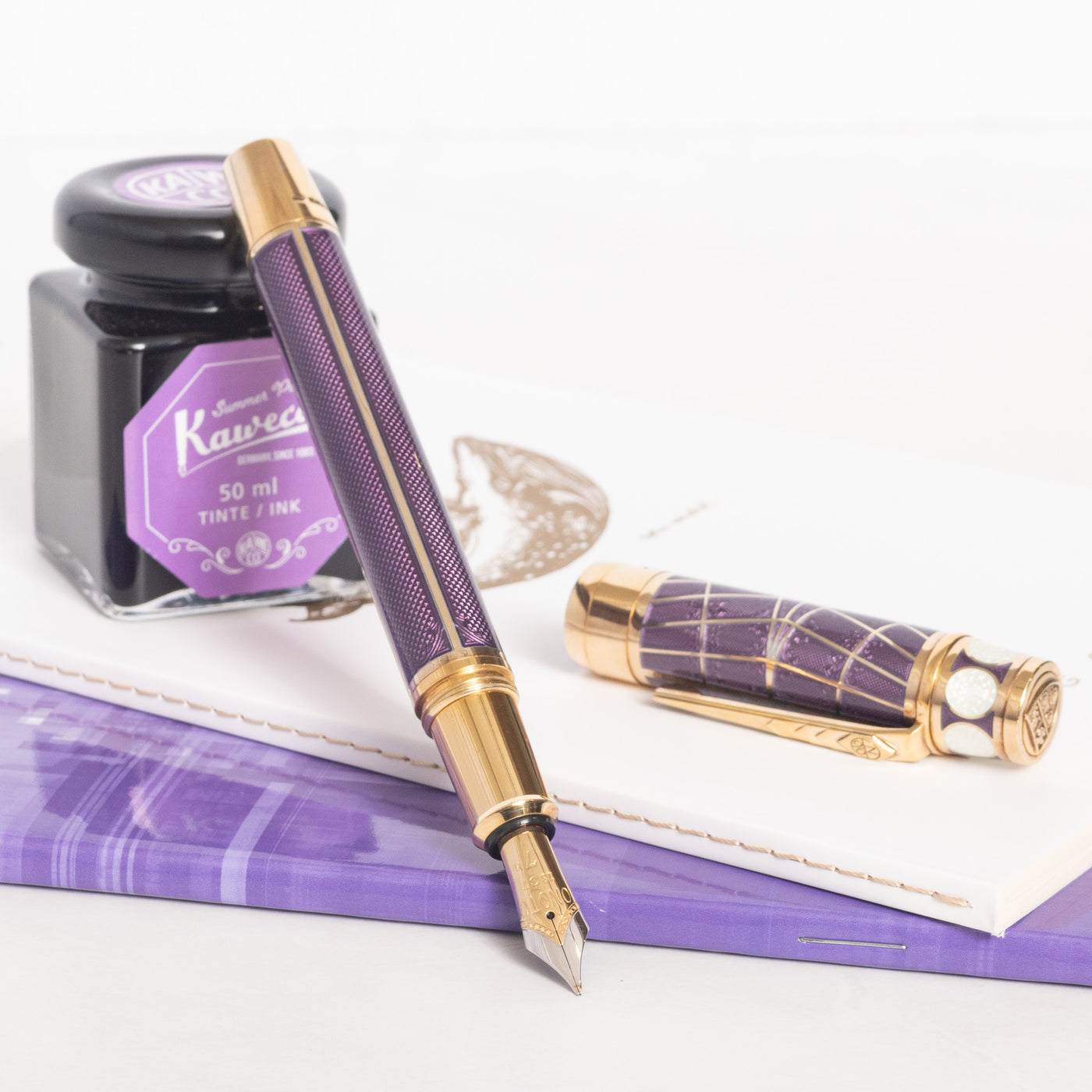 Onoto Xu Zhimo 100 Limited Edition Fountain Pen uncapped