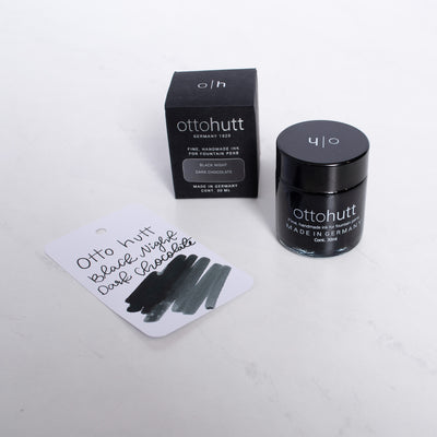 Otto Hutt Black Night Dark Chocolate Scented Ink Bottle