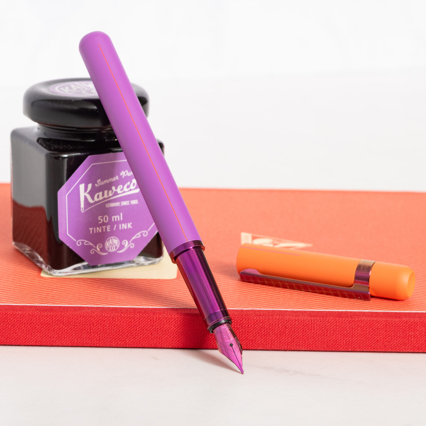 Otto Hutt Design 03 LilacOrange Fountain Pen