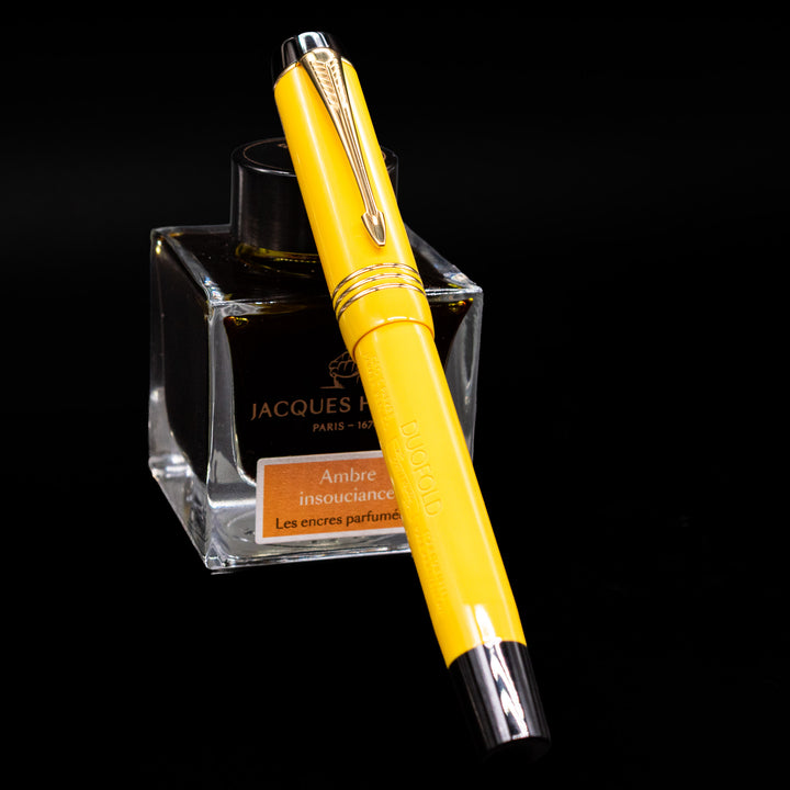 Parker Duofold Centennial Mandarin Yellow Limited Edition Fountain