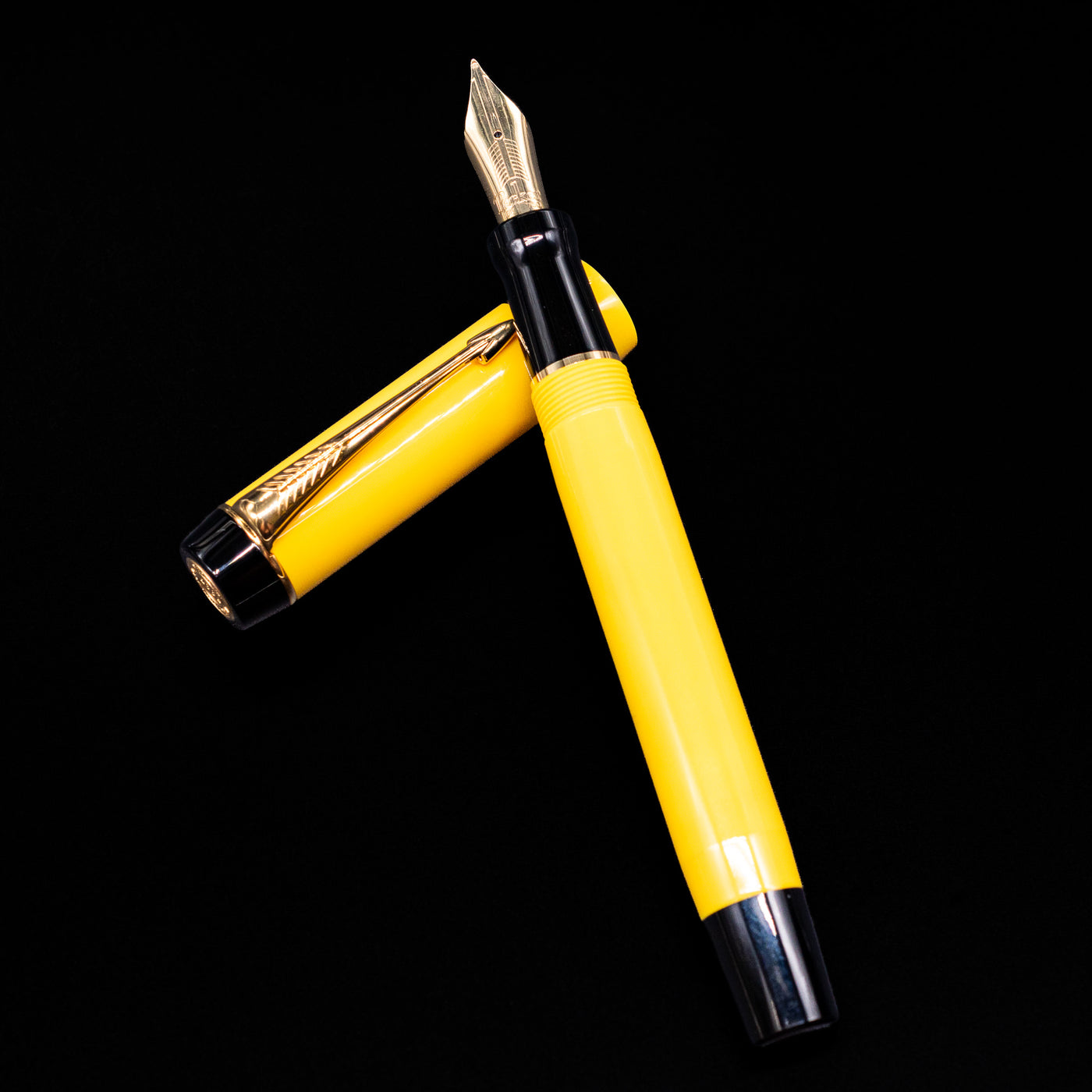 Parker Duofold Centennial Mandarin Yellow Limited Edition Fountain