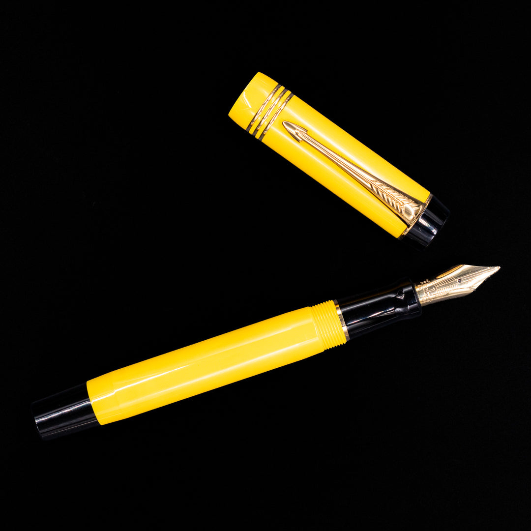 Parker Duofold Centennial Mandarin Yellow Limited Edition Fountain