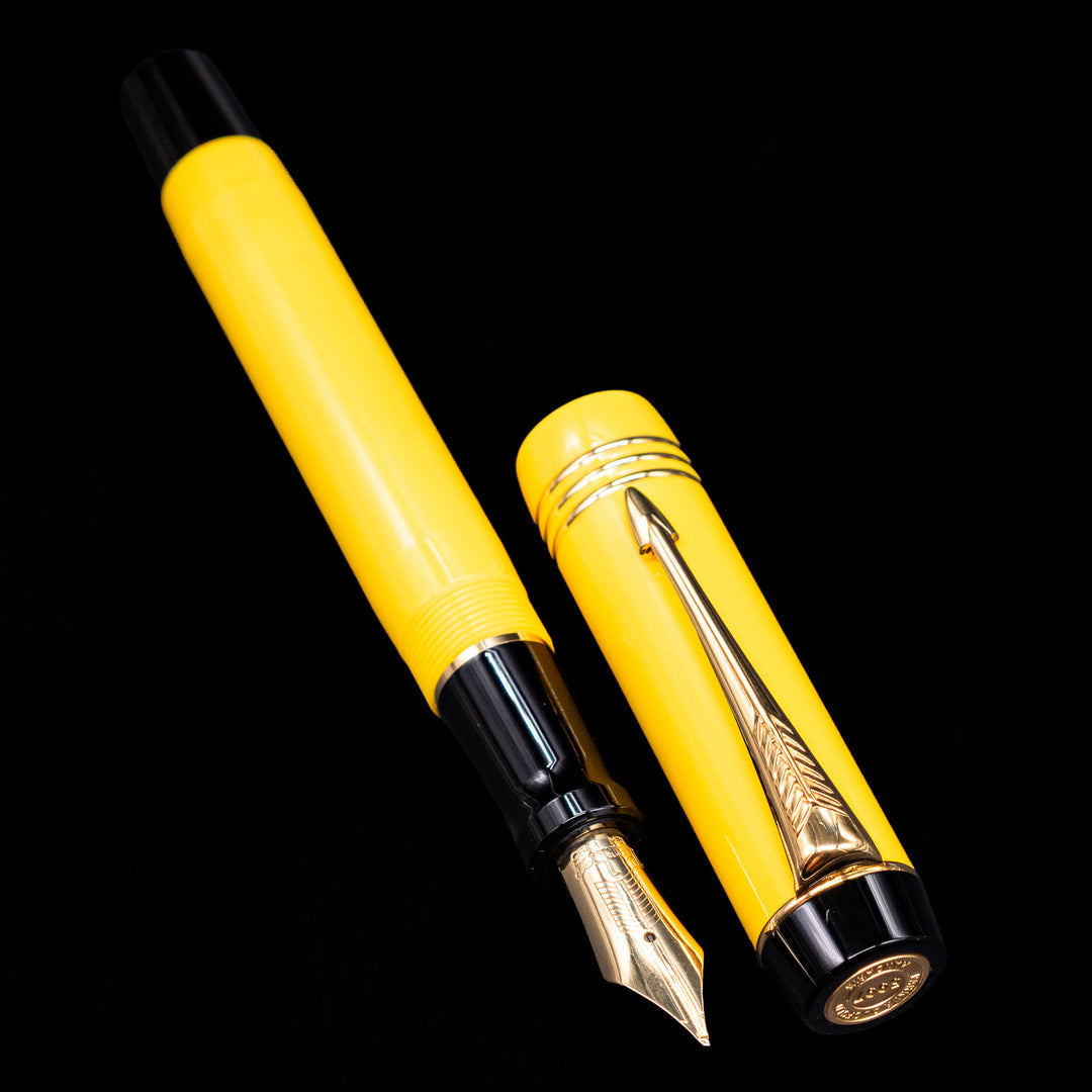 Parker Duofold Centennial Mandarin Yellow Limited Edition Fountain