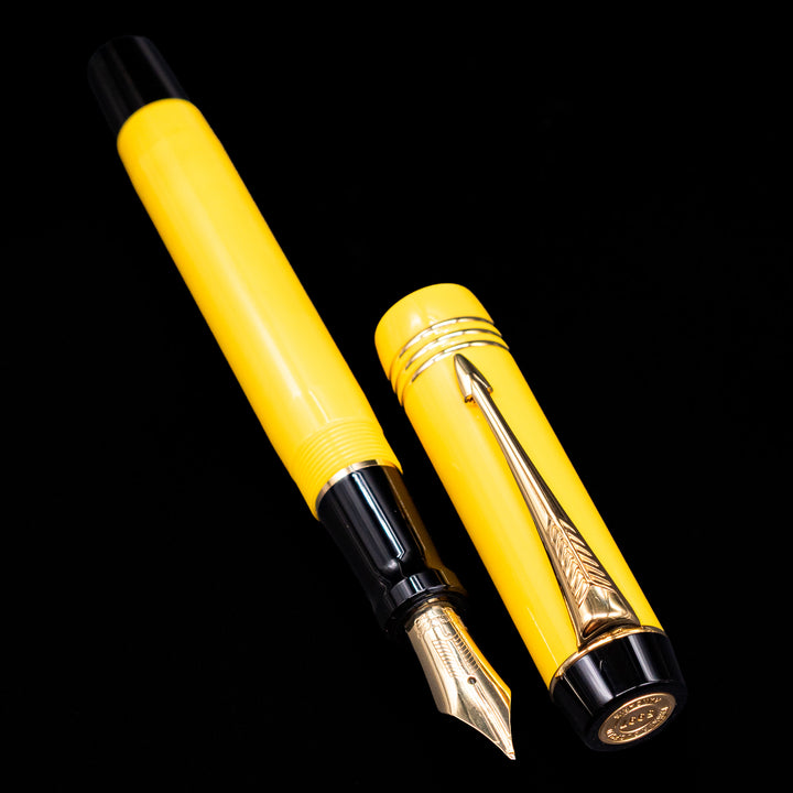 【PARKER】DUOFOLD イエロー 万年筆 Parker Duofold Centennial Mandarin Yellow Limited Edition Fountain