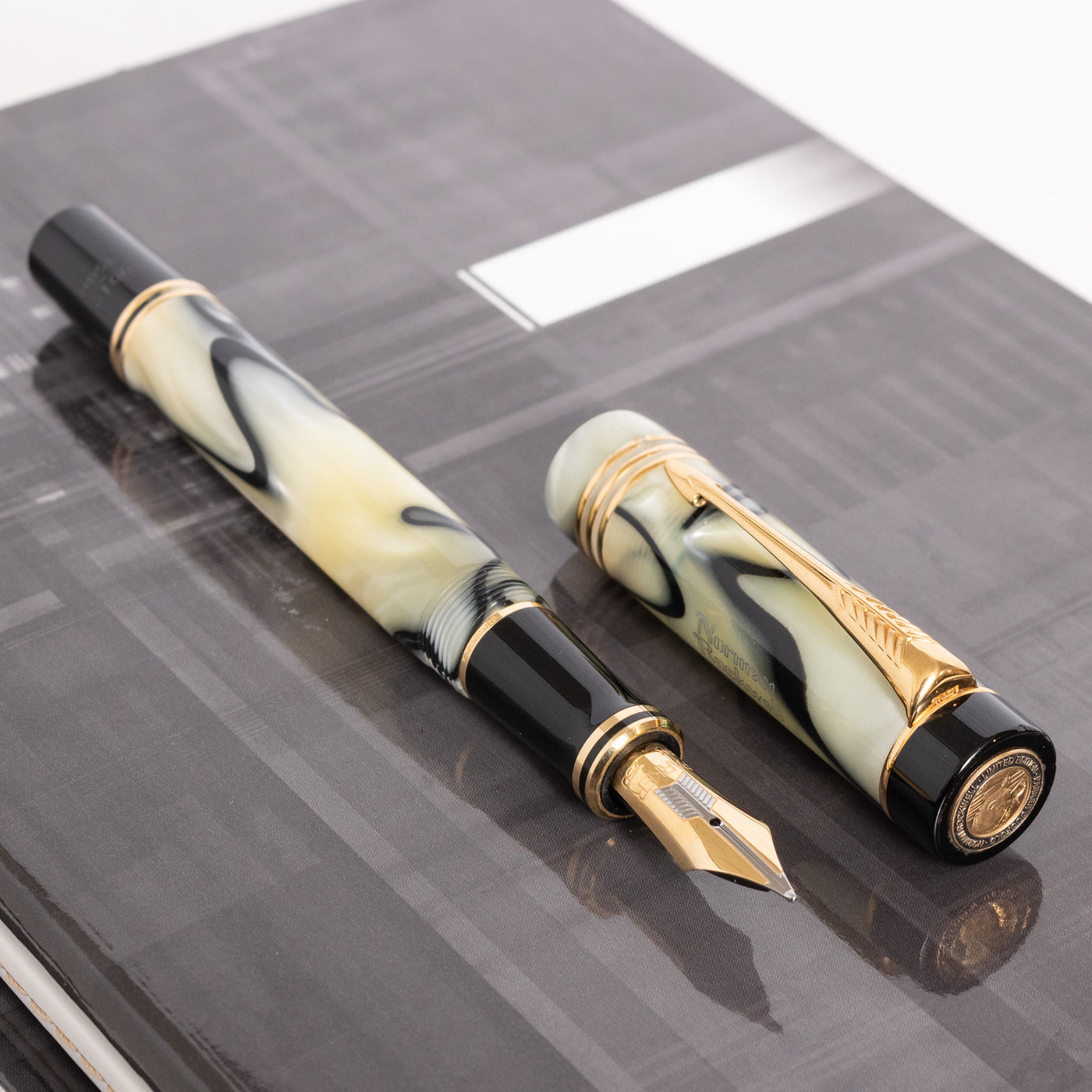 Parker Duofold Centennial Norman Rockwell Fountain Pen Rare