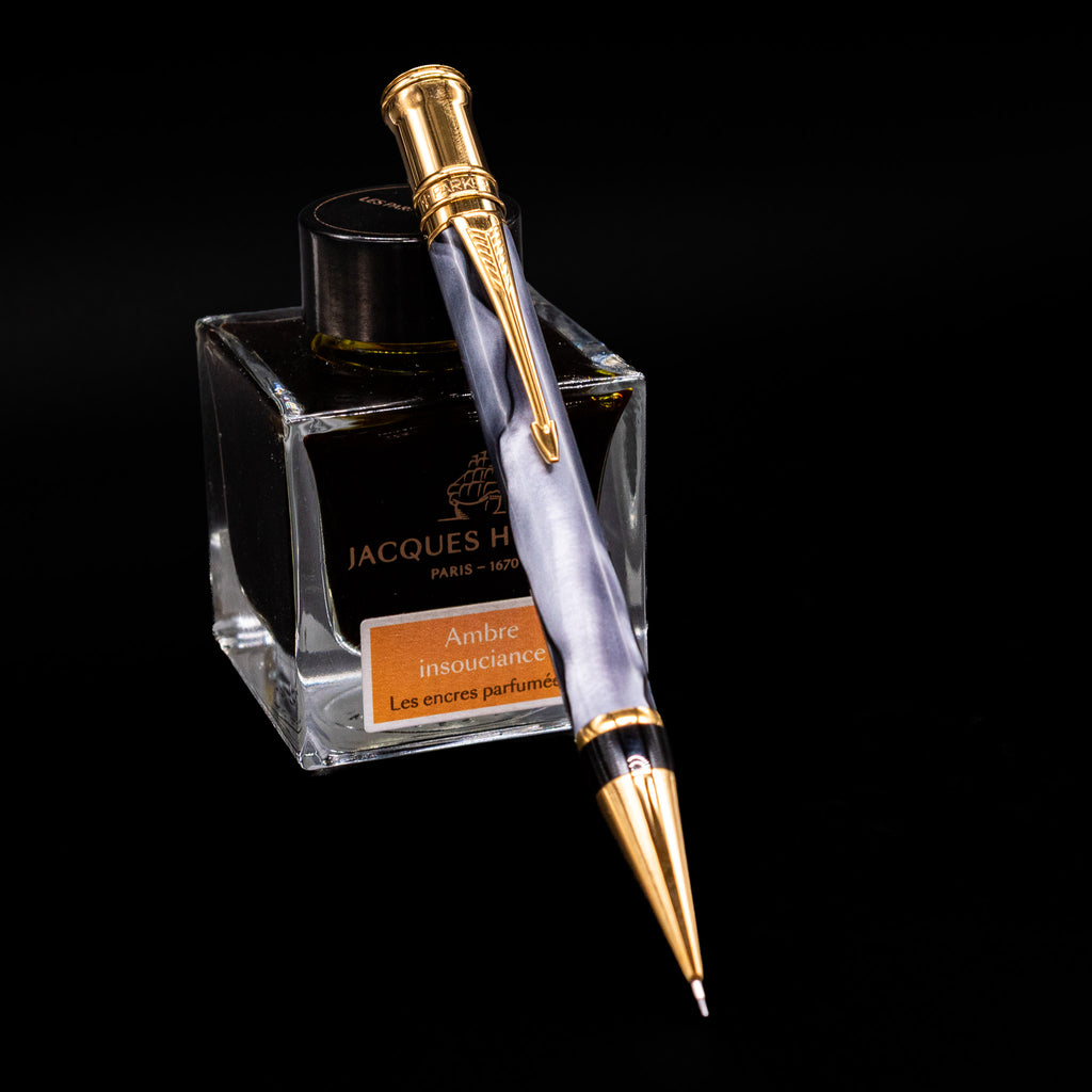 Parker Duofold Grey Pearl Mechanical Pencil – Truphae