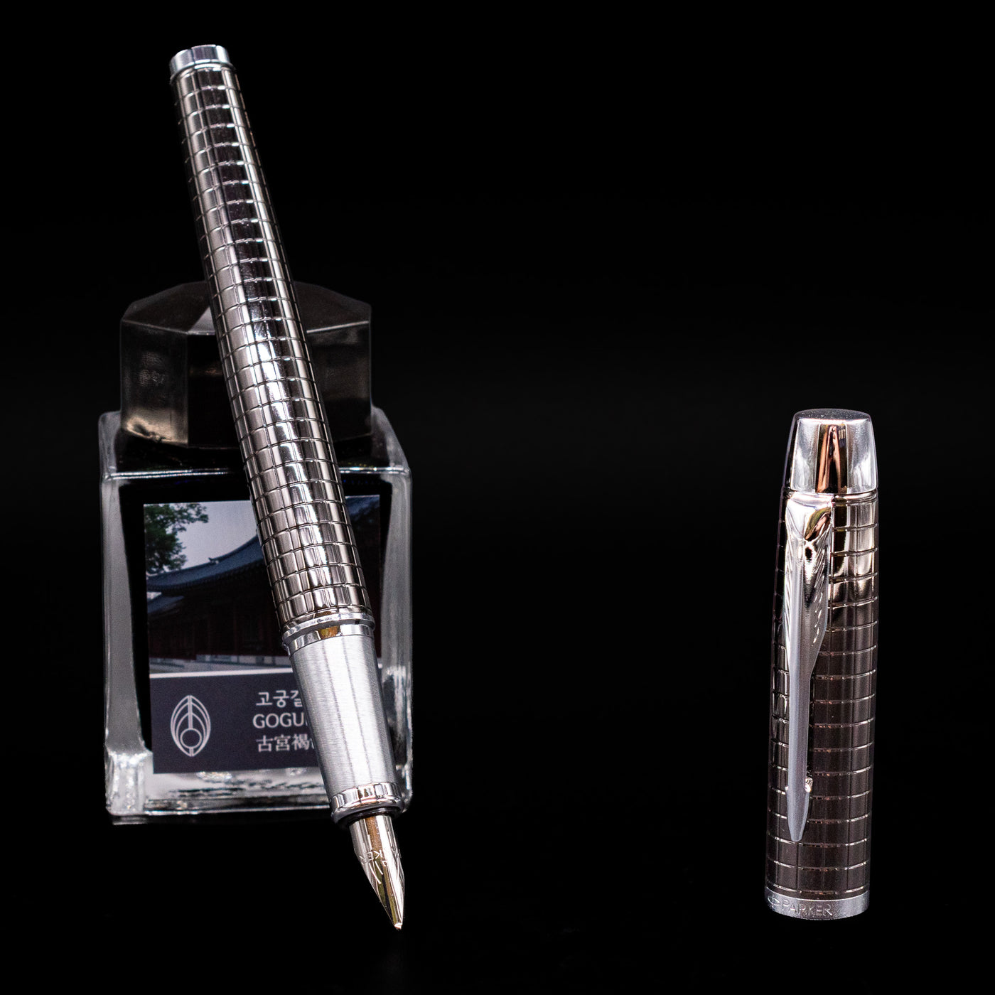 Parker IM Premium Chiselled Gunmetal Fountain Pen – Truphae