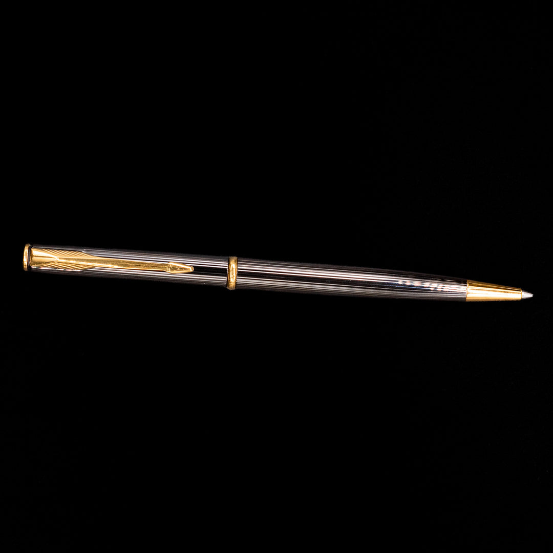 Parker Insignia Gunmetal Pinstripe Ballpoint Pen – Truphae