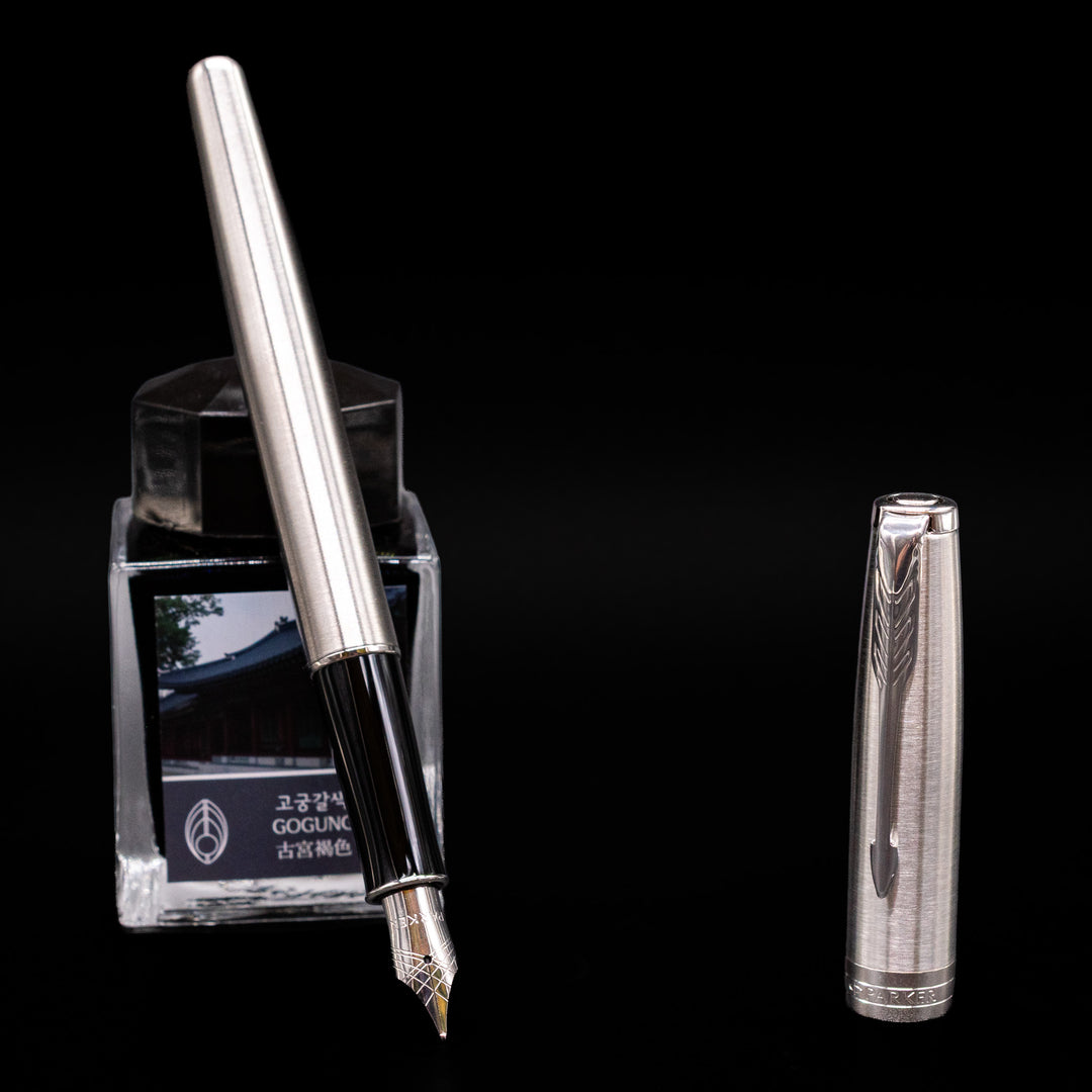 Parker Sonnet Satin Stainless Steel CT Fountain Pen – Truphae