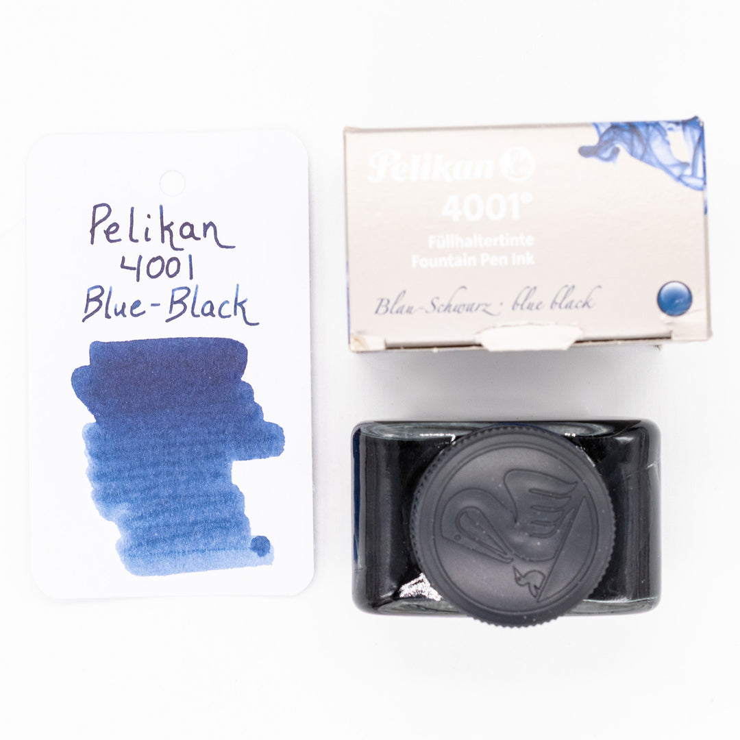 Pelikan 4001  Blue インクセット Amazon.com : BLUE BLACK 78 INK 4001 30ML by Pelikan