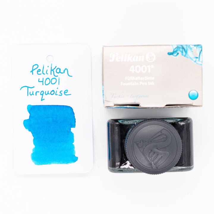 Pelikan 4001 Ink Bottle - Turquoise – Truphae