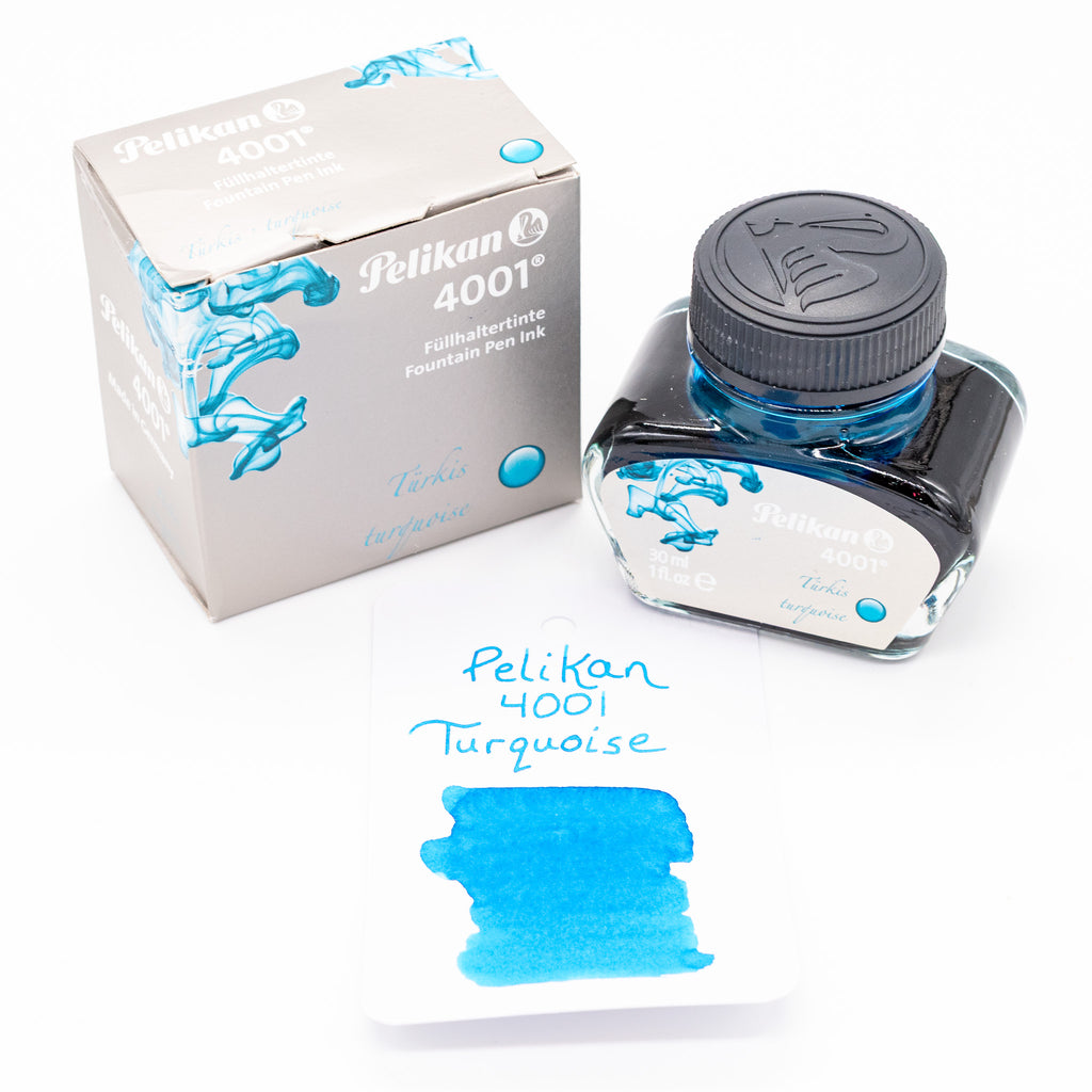 Pelikan 4001 Ink Bottle - Turquoise – Truphae