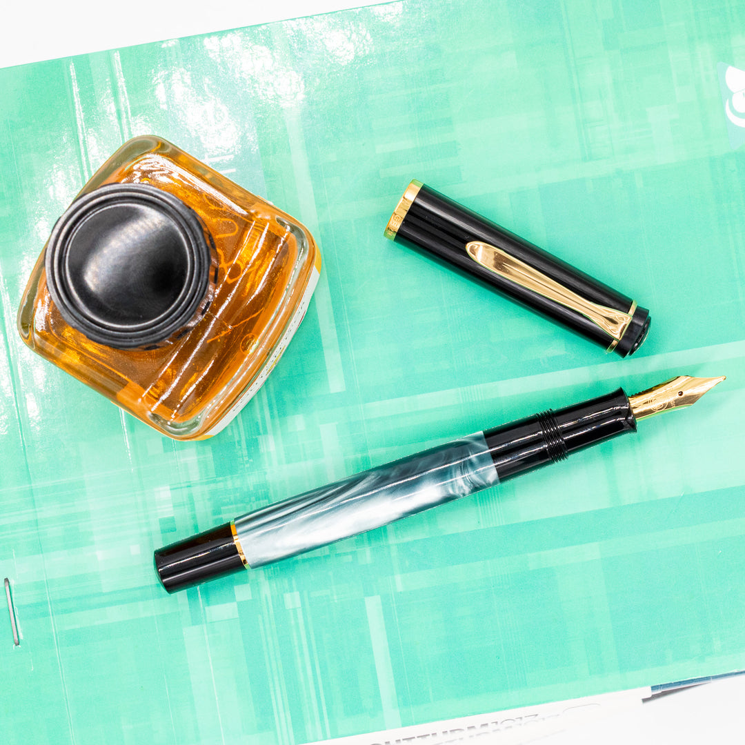 Pelikan Classic M200 Green Marble Fountain Pen – Truphae