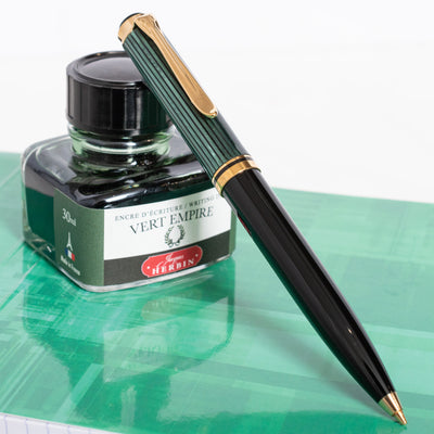 Pelikan D600 Black Green Mechanical Pencil Rare