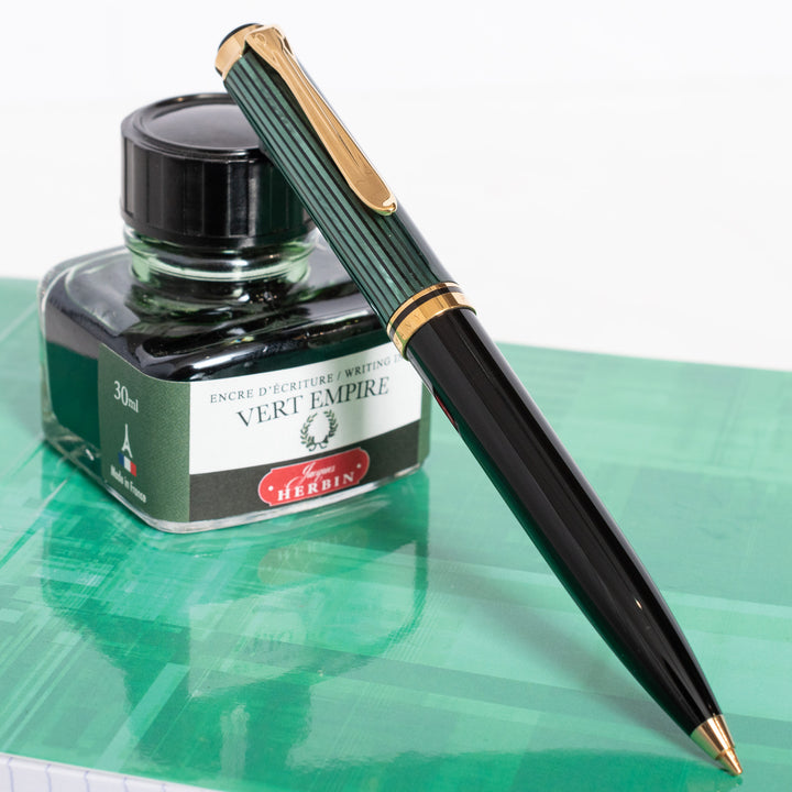 Pelikan Souveran D600 Black & Green Mechanical Pencil – Truphae