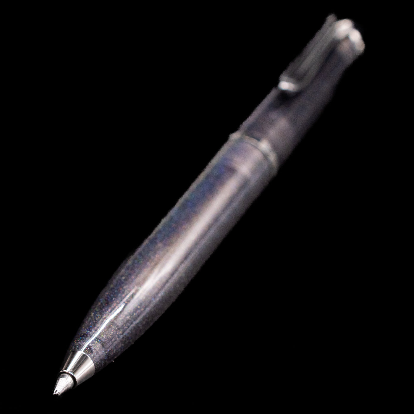 Pelikan K205 Special Edition Ballpoint Pen - Moonstone in full view shocasing the tip.