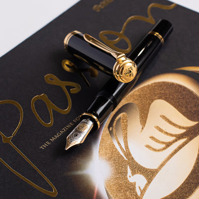 Pelikan M1000 Black & Gold Fountain Pen
