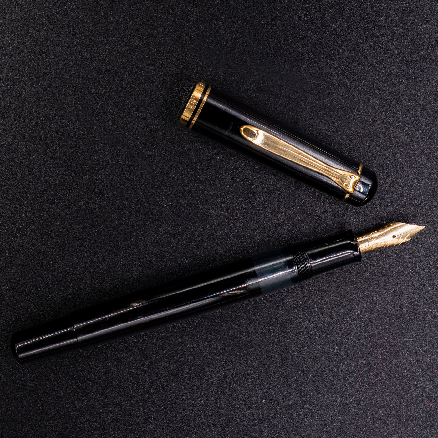 Pelikan M200 Black Old Style Fountain Pen Vintage