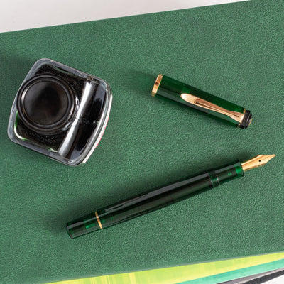 Pelikan M200 Green Transparent GT Fountain Pen Small