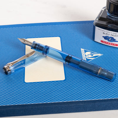 Pelikan M205 Blue Demonstrator Fountain Pen