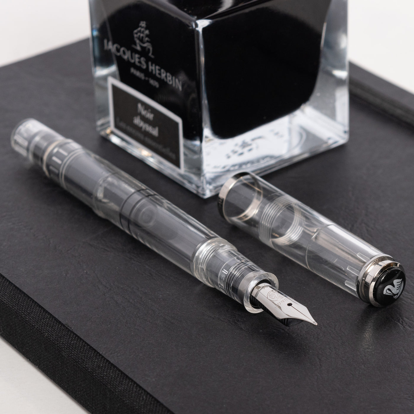 Pelikan M205 Demonstrator Fountain Pen piston filled