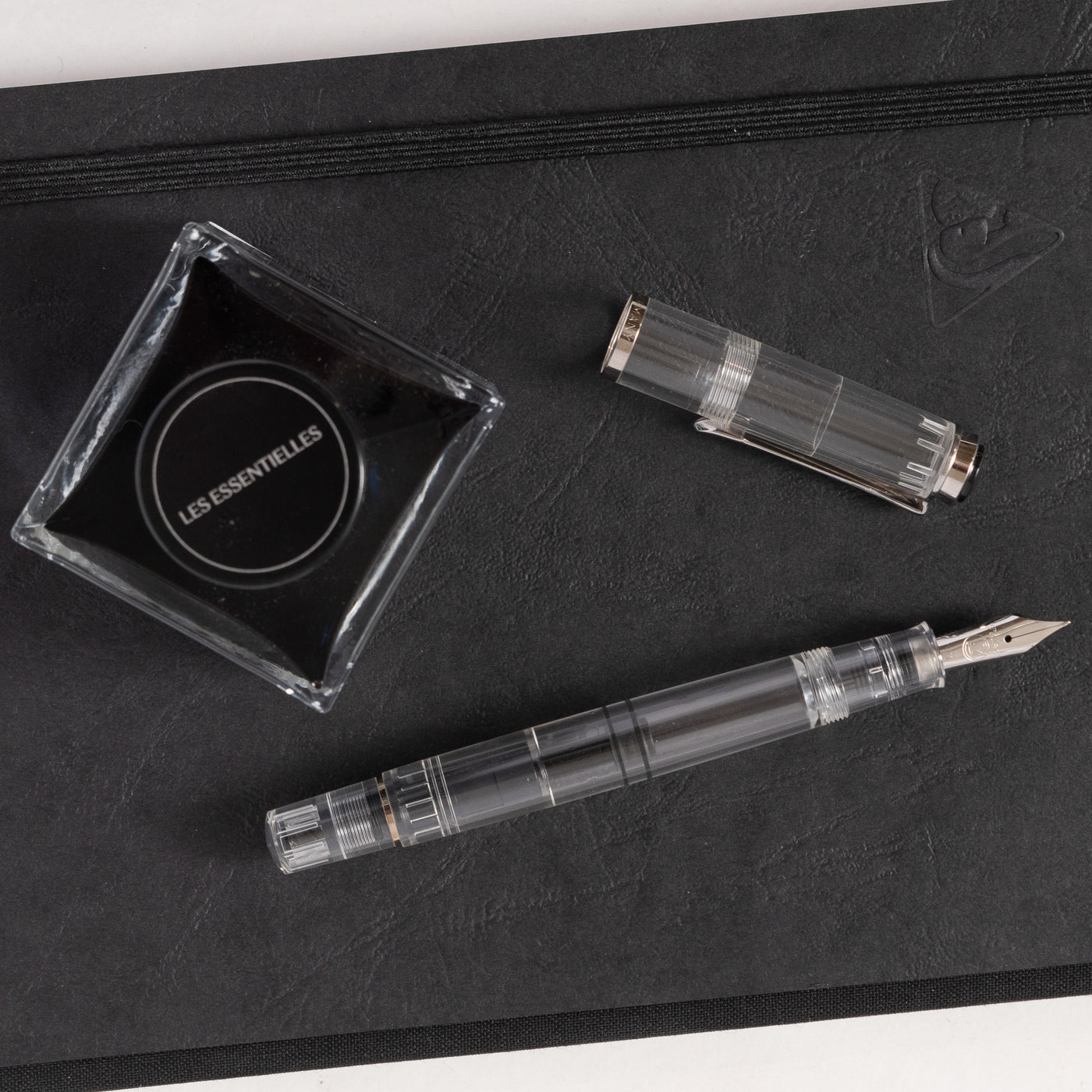 Pelikan M205 Demonstrator Fountain Pen silver trim