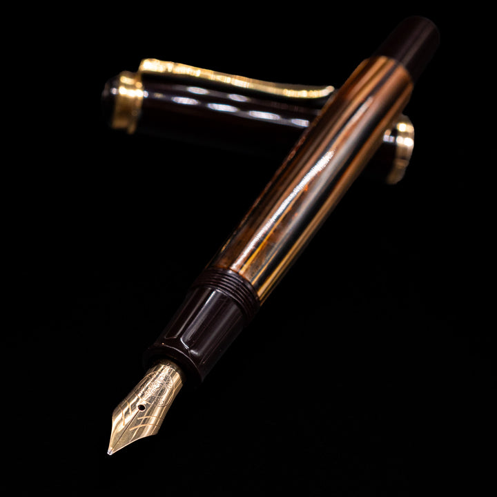 Pelikan M400 Old Style Tortoiseshell Brown Fountain Pen – Truphae
