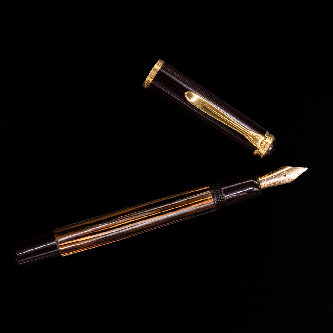 Pelikan M400 Old Style Tortoiseshell Brown Fountain Pen – Truphae