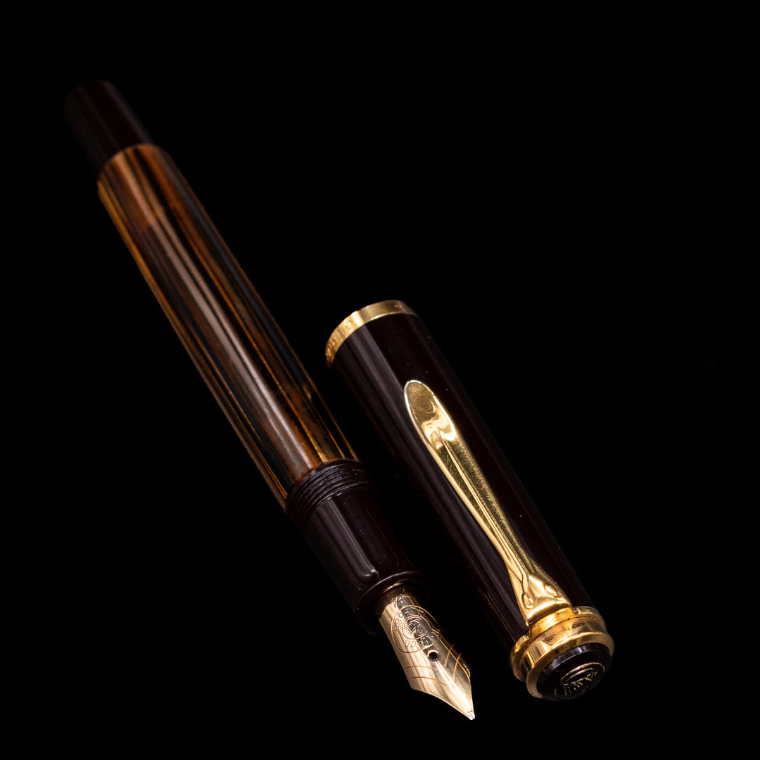 Pelikan M400 Old Style Tortoiseshell Brown Fountain Pen – Truphae