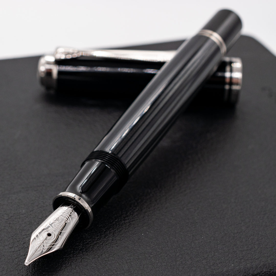 Pelikan Souveran M805 Stresemann Fountain Pen | 18k Nib – Truphae