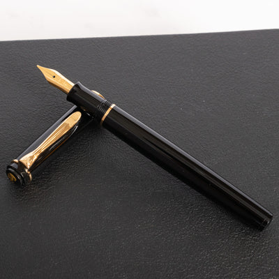 Pelikan P200 Black GT Fountain Pen Cartridge Converter Filled