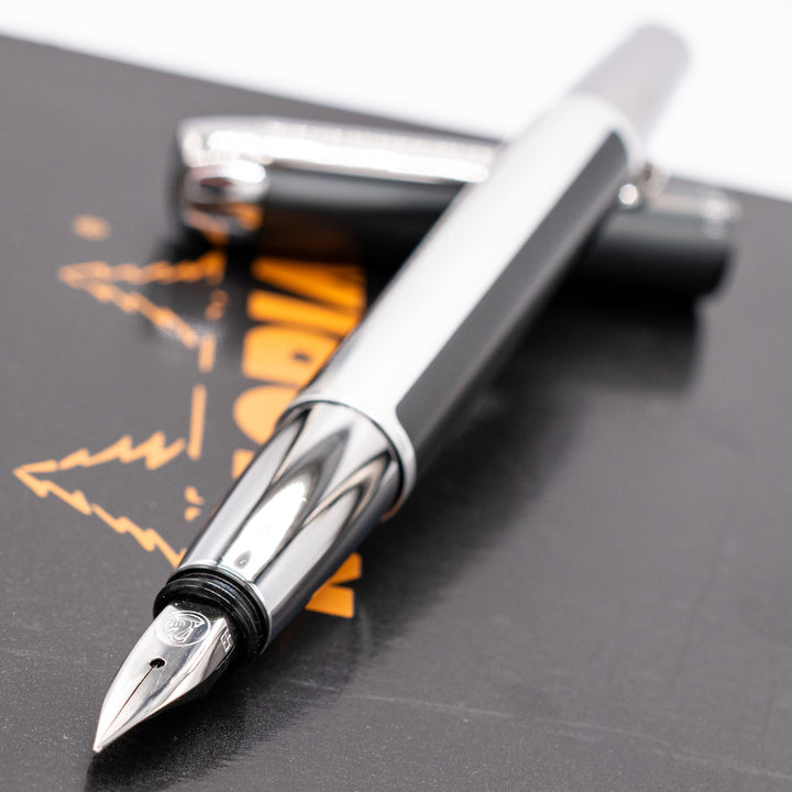 Pelikan Pura P40 Fountain Pen - Anthracite – Truphae