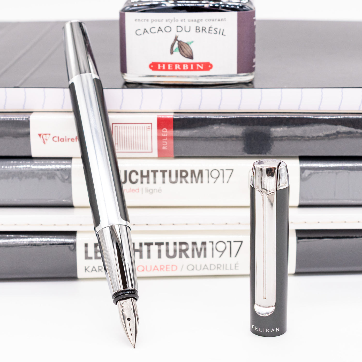 Pelikan Pura P40 Fountain Pen - Anthracite