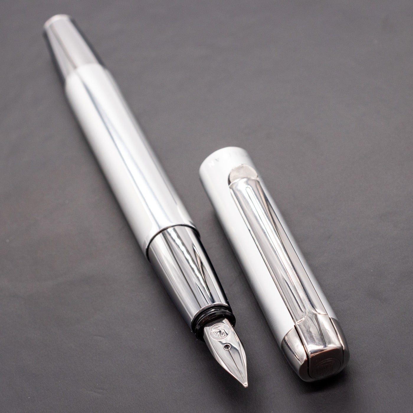 Pelikan Pura P40 Fountain Pen - Silver german made
