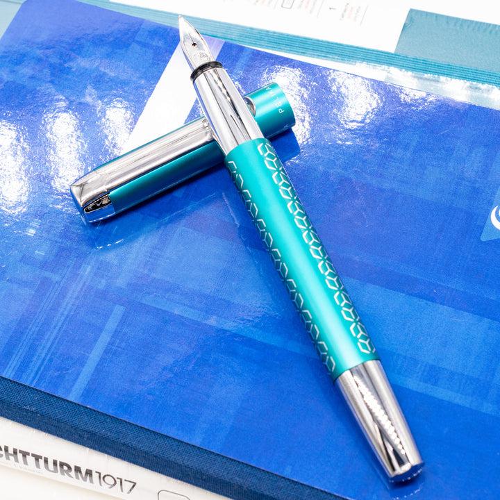 Pelikan Pura P40 Limited Edition Turquoise Fountain Pen – Truphae