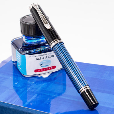 Pelikan Souveran M405 Fountain Pen - Blue capped