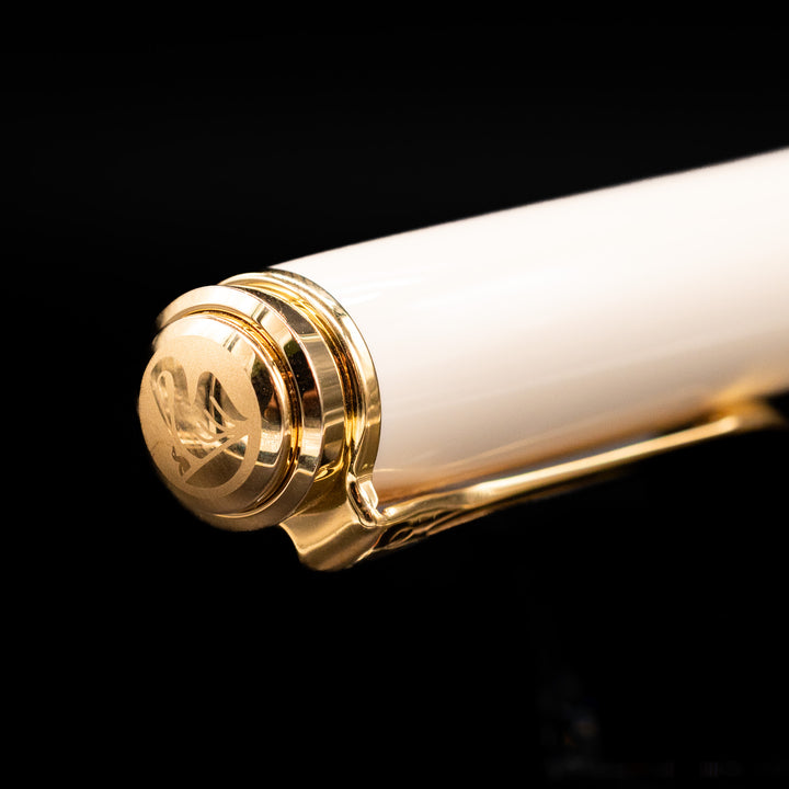 Pelikan Souveran M800 Fountain Pen - Cream Blue – Truphae