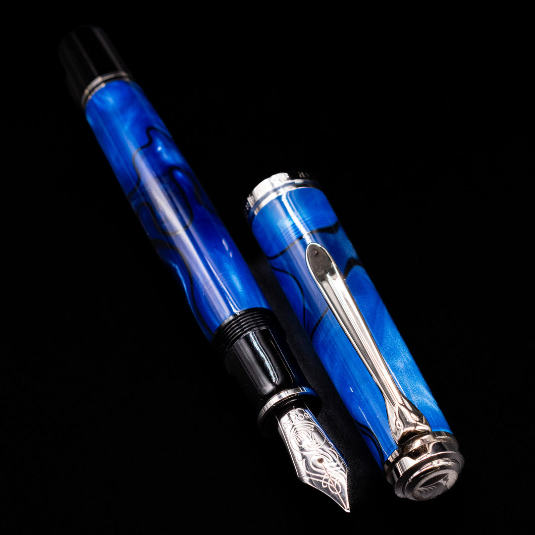 Cross inktpatroon kleur koningsblauw 6 stuks
