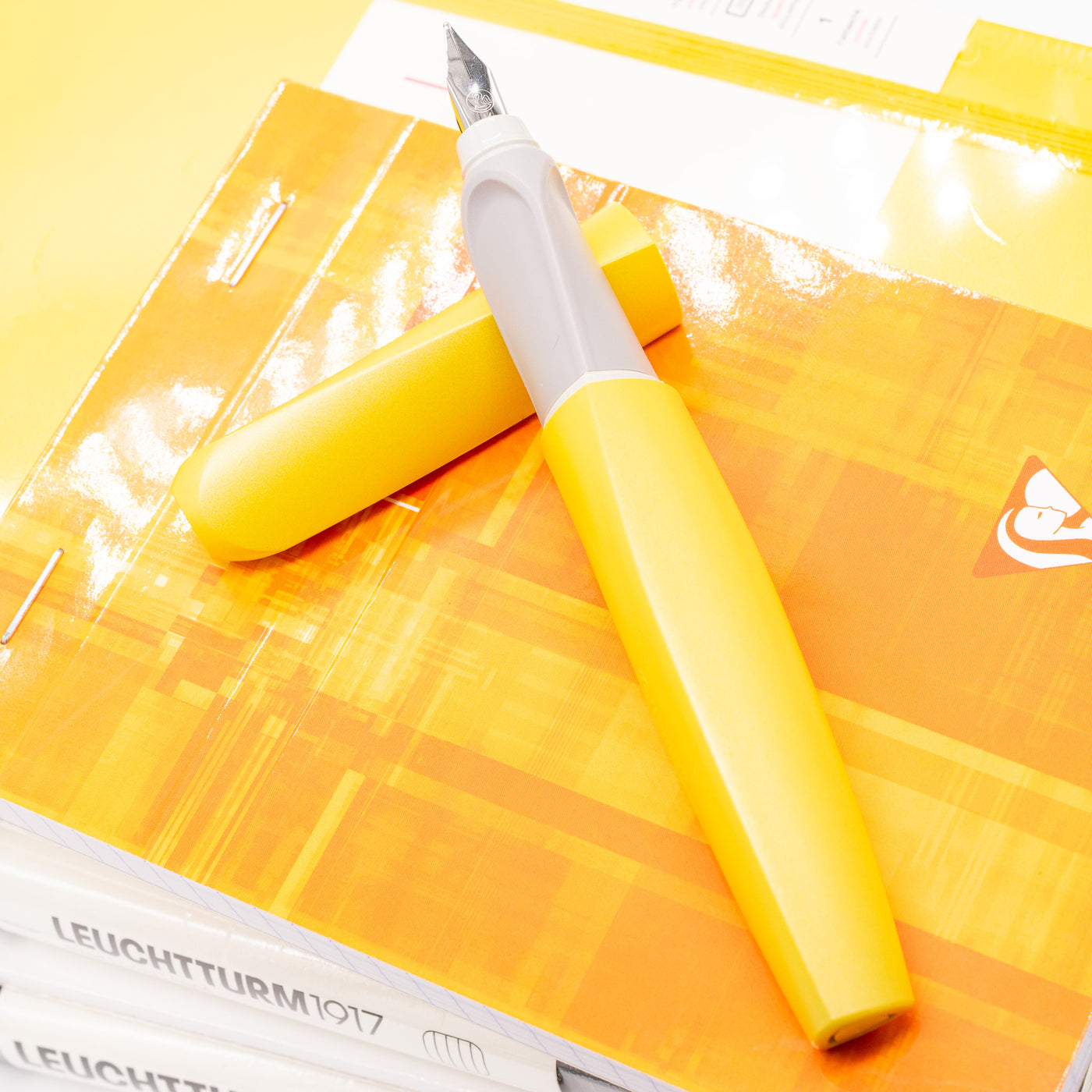 Pelikan Twist Fountain Pen - Bright Sunshine yellow