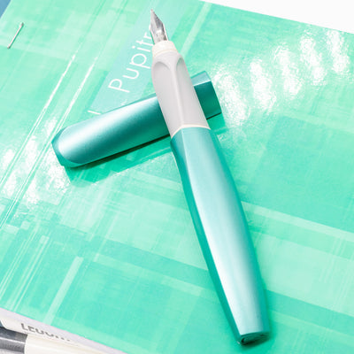 Pelikan Twist Fountain Pen - Cold Alaska blue