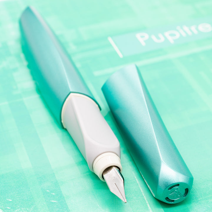 Pelikan Twist Fountain Pen - Cold Alaska, Medium Tip | BLICK Art Materials - View #10