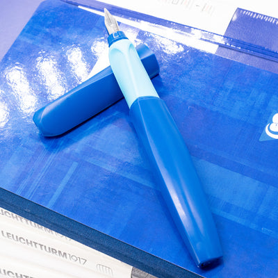 Pelikan Twist Fountain Pen - Deep Blue light