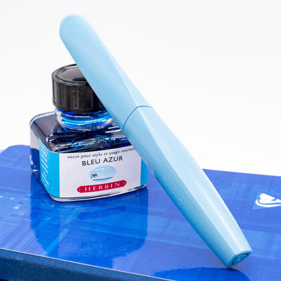 Pelikan Twist Fountain Pen - Eco Blue capped
