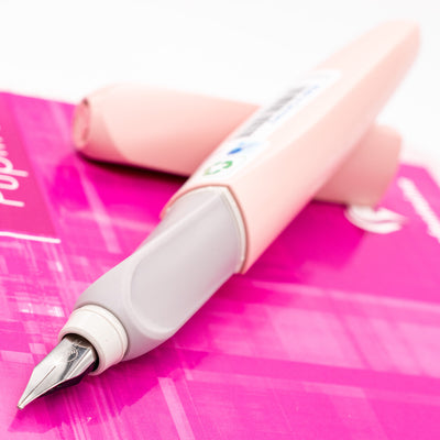 Pelikan Twist Fountain Pen - Eco Rose uncapped