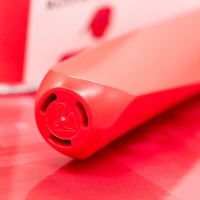 Pelikan Twist Fountain Pen - Fiery Red cap top