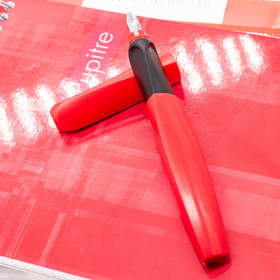 Pelikan Twist Fountain Pen - Fiery Red new