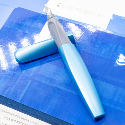 Pelikan Twist Fountain Pen - Frosted Blue germany